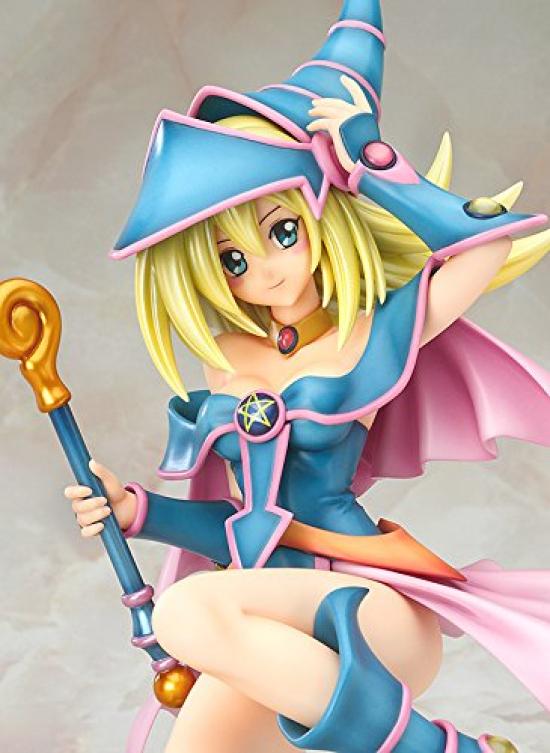 Duel Monsters Black Magician Girl Scale Пластиковая окрашенная полная фигурка Перепродажа Yu-Gi-Oh 1/7