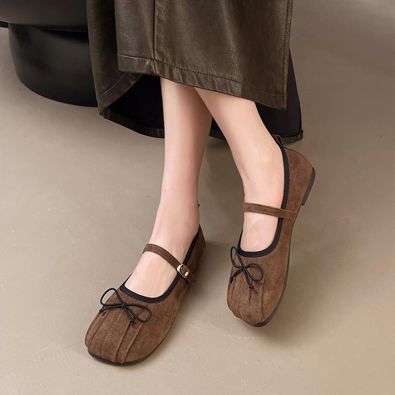 Модная обувь Женские балетки с бантом, с мелким вырезом, нарядные, новые, летние, с бабочкой, весенние, туфли Мэри Джейн, женские балетки