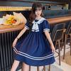 Летнее платье принцессы в корейском стиле для девочек - юбка в стиле колледжа для детей