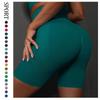 Women's High Waist Seamless Peach Lift Yoga Shorts for Running & Fitness