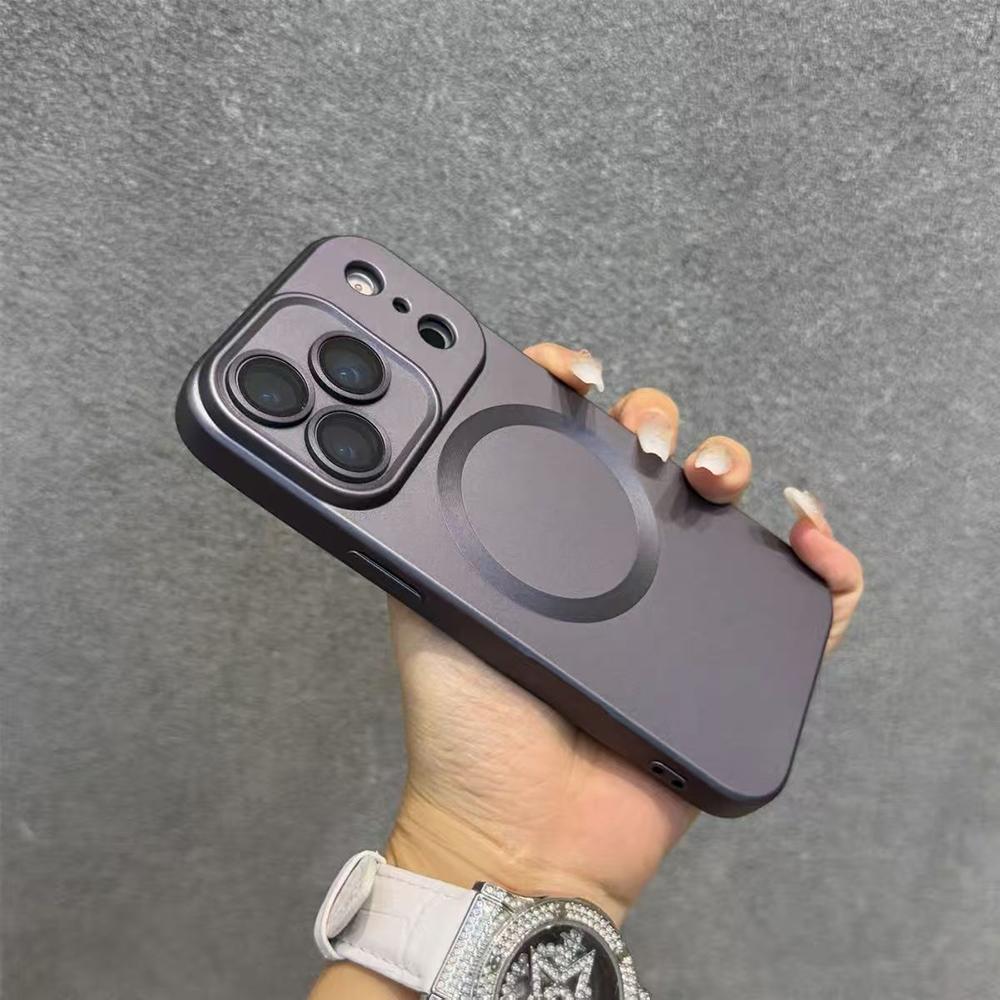 Матовый для для iPhone 17 16 Pro Max чехол для магнитные чехлы для для iPhone 17 16 1 14 13 12 Pro Max Plus Air мягкая крышка