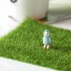 Artificial Lawn Grass Turf Interlocking Grass Tile Lawn Rug for Garden Bonsai Home Aquarium