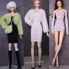Elegant Doll Dresses Casual Wears Plush Coat Dolls DIY Accessories  11.5" Doll/1/6 BJD Dolls