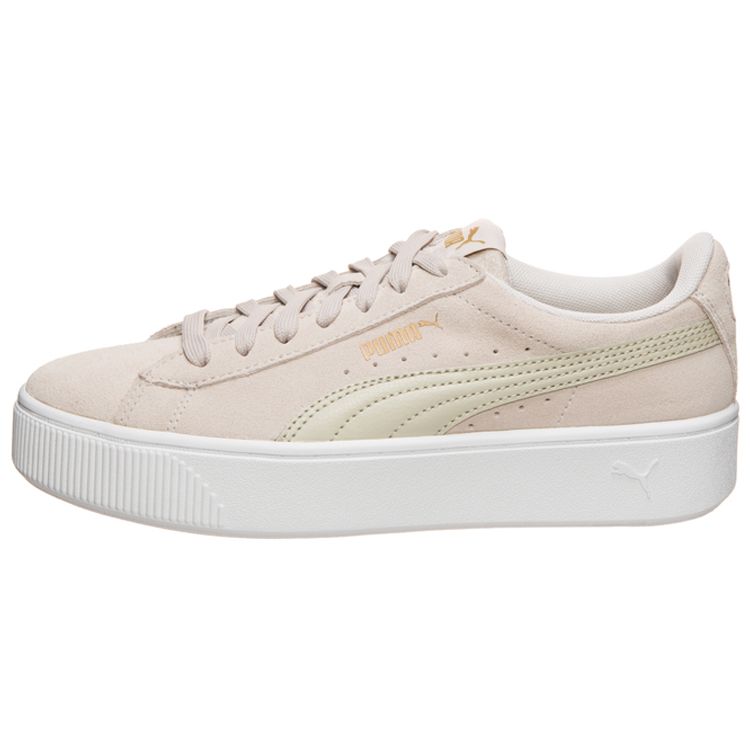 Puma Vikky Stacked Slip-Resistant Low-Top Casual Sneakers Women Sneakers Light-Pink 369144-10