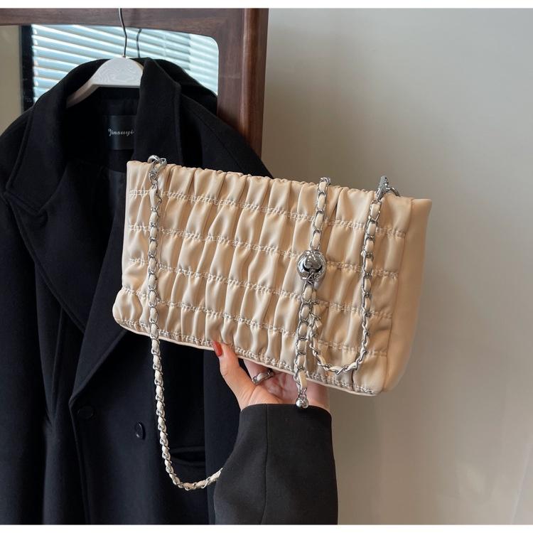 IELGY Женская сумка на плечо в клетку с пузырьками и диагональным пролетом