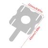 50/100/250 шт. 4S 18650 Литий-ионный аккумуляторный блок Замена Точечная сварка Никелевый лист U-образной формы для Инструмента для сварки аккумуляторных батарей компьютера