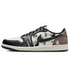 Air Jordan 1 Винтажные Баскетбольные Кроссовки Мужские Низкие Белый/Черный CZ0790-102(Team366-)