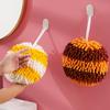 Soft Absorbent Hanging Hand Towel Quick Dry Microfiber Towels Comfortable Chenille Hand Ball  Home