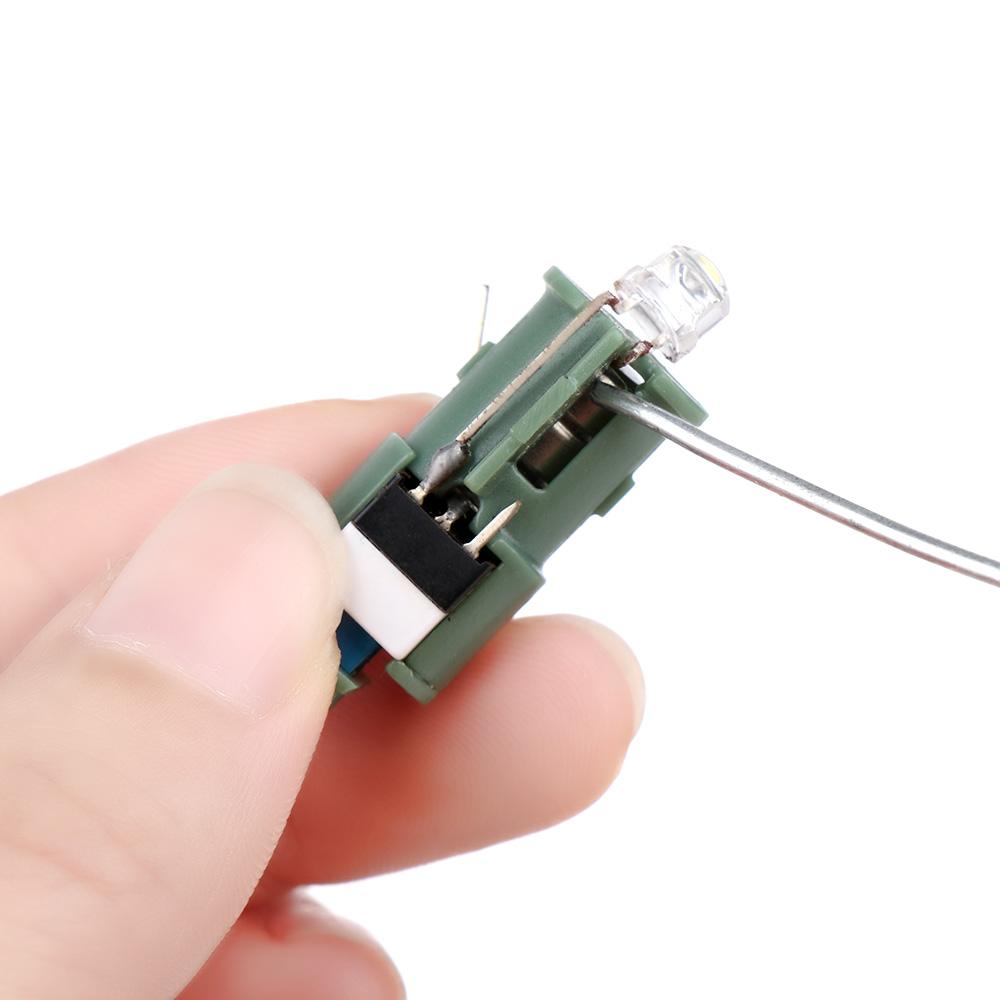 360° Rotating LED Lamp Mini Reading Lighting Doll Accessories Dollhouse Table Light Toy Furniture