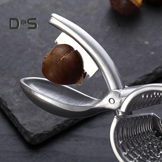 2 In 1 Nut Sheller And Cracker Tool Nutcracker for All Nuts Heavy Duty Shell Cracker with Non-slip Handle Chestnut Cutter for Walnuts Pecans Almonds