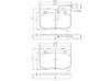 Ft29079 Fast Brake Pads Front 2-Sensors