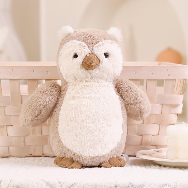 Soft Short Flannel Penguin Plush For Kids Birthday Gift And Collectible Toy