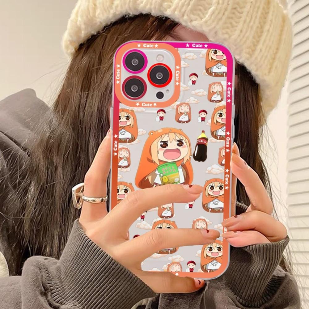 Чехол для телефона с аниме Himouto Umaru-chan Для iPhone 15 13 14 Pro Max XS XR 12 11 Pro 13 Mini Мягкий прозрачный задний чехол