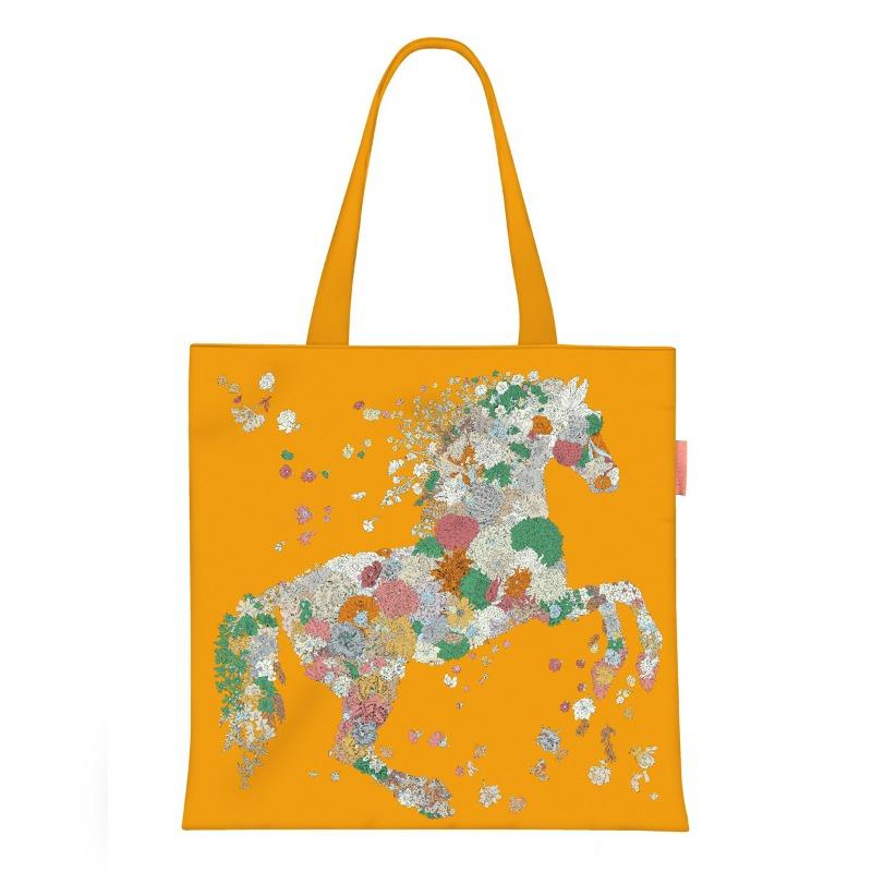 Spring new printed handbag women's oil painting series handbag shoulder bag tote bag fashion canvas bag