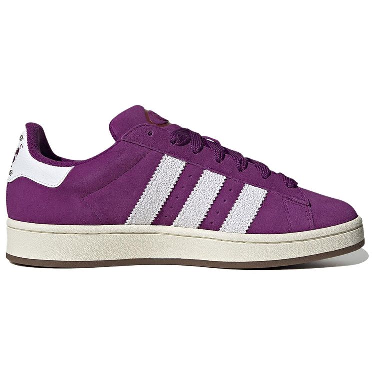 adidas Оригинальные кроссовки Originals Campus 00s с низким верхом, унисекс, фиолетовые, белые, IF0511