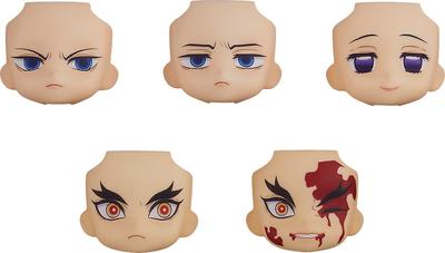 Nendoroid More Клинок, рассекающий демонов Kimetsu no Yaiba Сменное лицо Клинок, рассекающий демонов Kimetsu no Yaiba 02 Масштаб не указан Пластиковая раскрашенная коллекционная фигурка Коробка из 5 штук