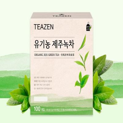 Teazen Корейский органический зеленый чай Чеджу 1,2 г x 100 шт.