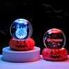 Хэллоуин Хрустальный шар Ночник для детей 3D Тыква Хрустальный шар LED