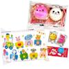 Gift with Animal Pattern Assorted Sweets Set Nursery Participation Handing Out Handing Out Mass Sweets Warehouse (Small Card) 3-piece (kindergarten,