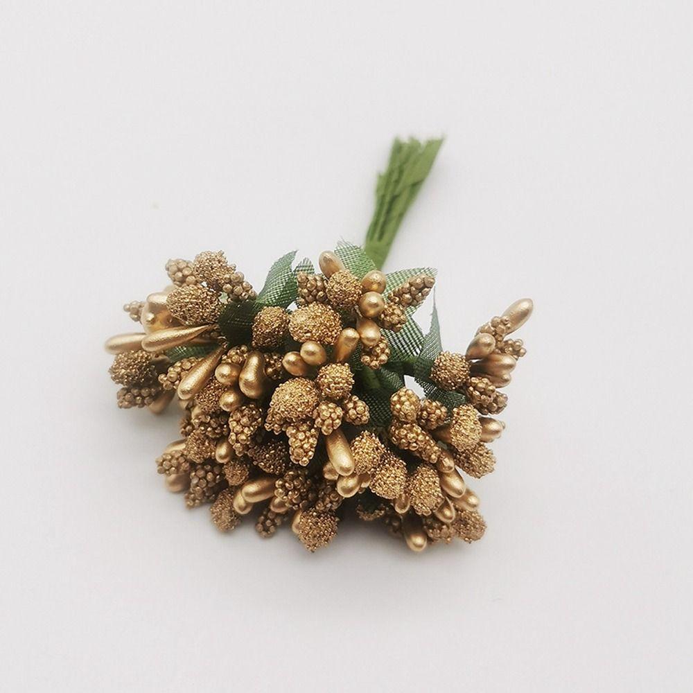 Брак Скрапбукинг Коробка Праздничные Принадлежности Ягоды Тычинки Искусственный Цветок Домашний Декор Искусственный Цветок