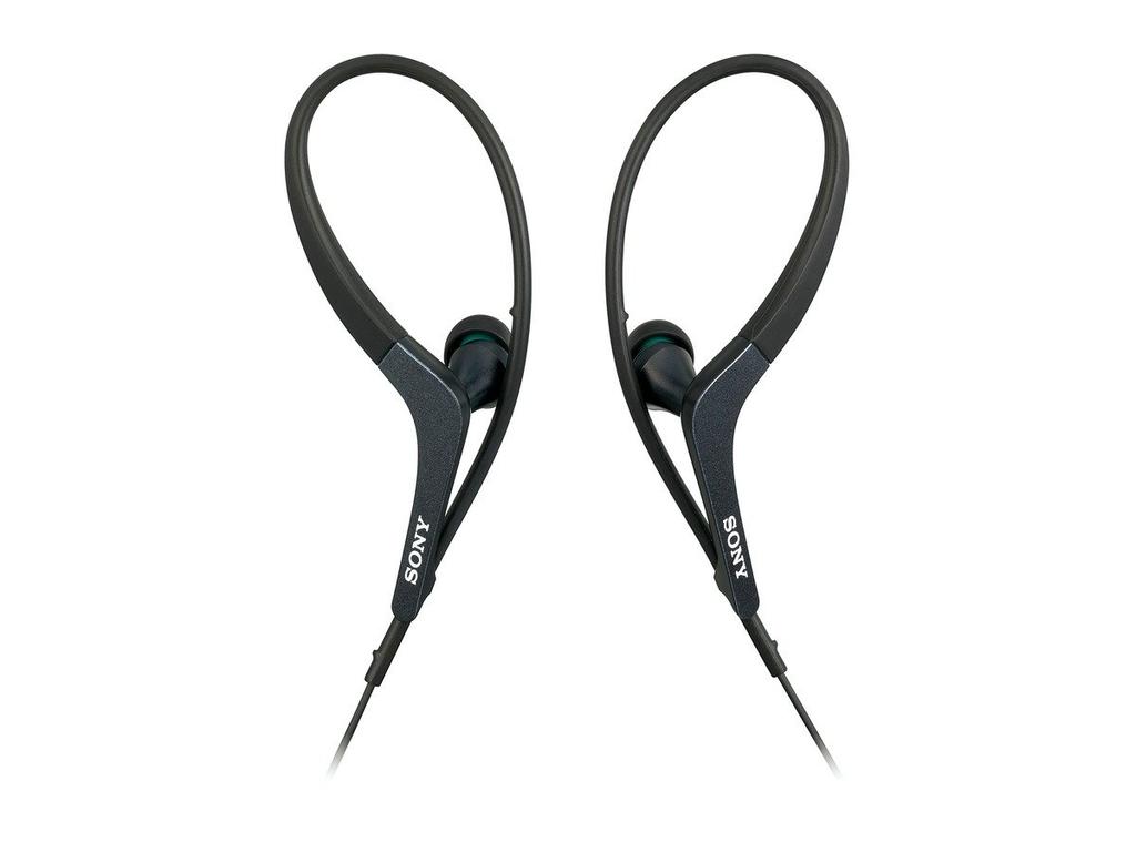 Sony SONY Earphones Black B MDR-AS400EX Water-resistant/Sports-oriented, MDR-AS400EX