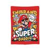 Marios  Yoshi Pattern blanket Flannel Textile Decor  Breathable Super Warm Throw blankets for Bedding Couch Rug Piece