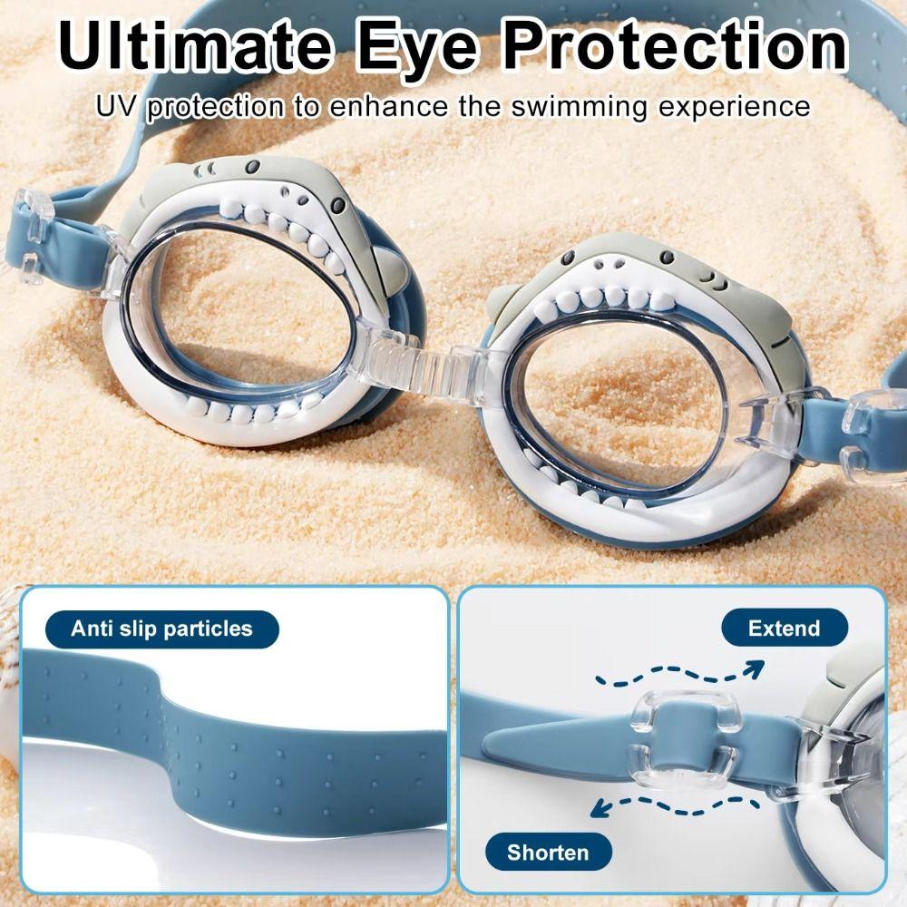 Cartoon Animal Kid Swimming Goggles Anti Little Bear Swimming Goggles Children's Swimwear