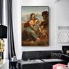 The Famous Art Cavans Painting Reproductions Da Vinci Posters and Prints Wall Art Picture for Living Room Home Decor Cuadros