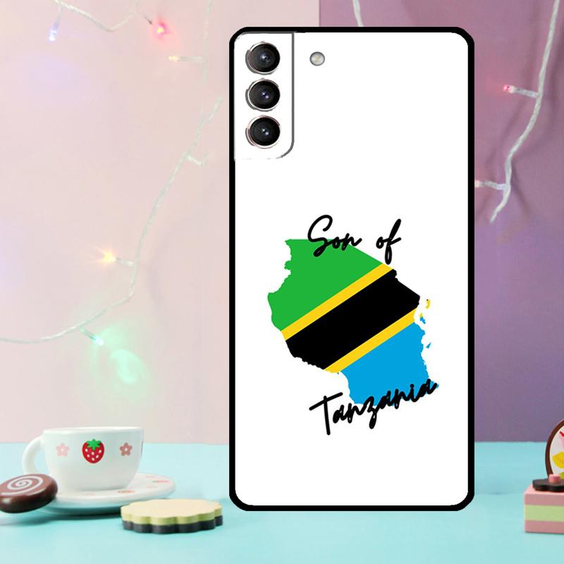 Tanzania National Flag Phone Case For Samsung Galaxy S25 Ultra S20 S21 S22 S23 S24 Plus S9 S10 S24 FE S25 FE Cover