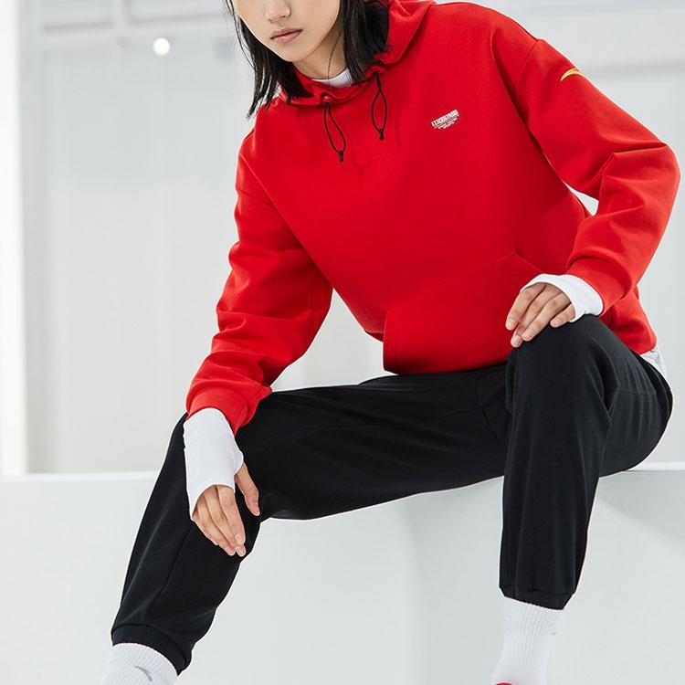 Anta Variety Training Collection Sweatshirt Women's Classic Red Unisex 162217755-2