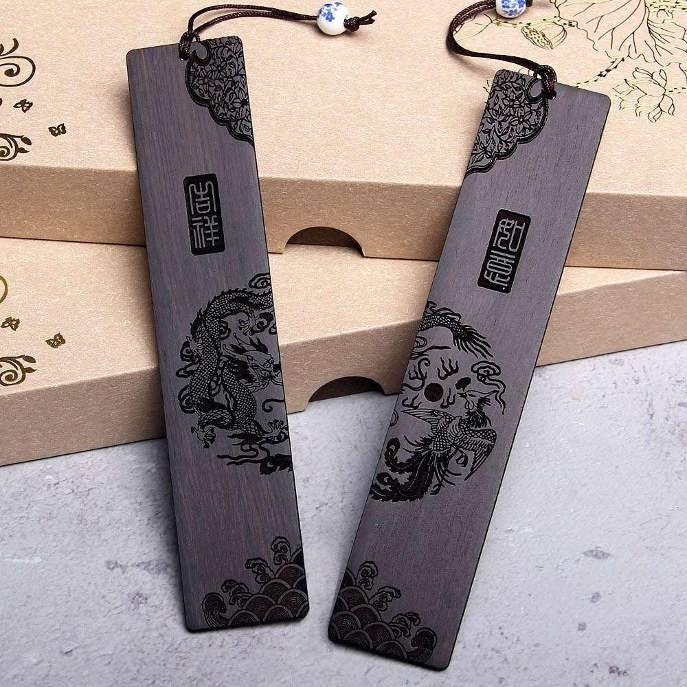 Carving Bookmark Chinese Style Pagination Mark High Quality Book Clip  Gift