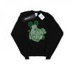 Mens Mickey Mouse Shamrock Pizza Sweatshirt