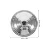 Stainless Steel Universal Thickened Pot Lid Pan Cover Cooking Kitchen Accessory for Frying Pans Cast Iron Skillets Restaurants