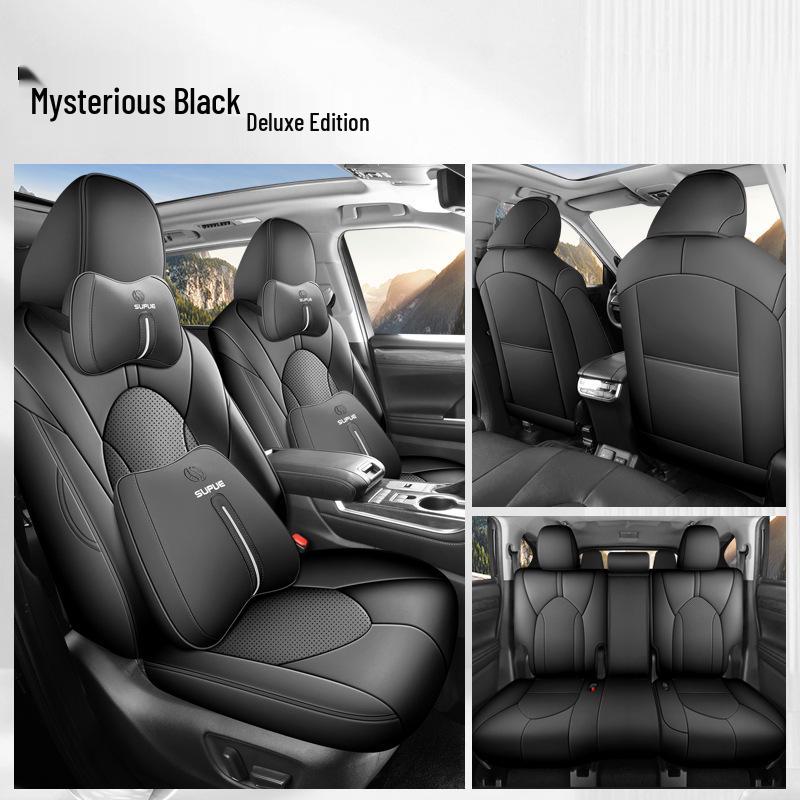 Индивидуальные чехлы на сиденья для Toyota Highlander 2022-2026: Полное покрытие для 7-местных и 5-местных автомобилей