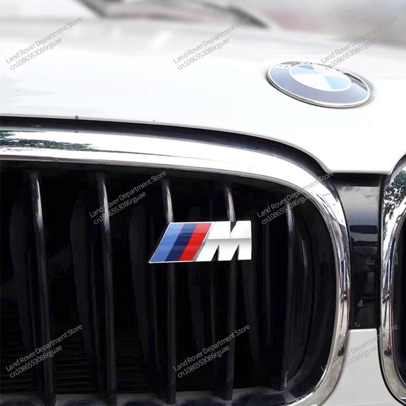 cvbsy2 3D ABS Car Styling Front Grille Badge Emblem M Logo For BMW F48 G01 E84 E46 X1 X2 X3 X4 X5 X6 E83 F39 F30 Decoration Accessories