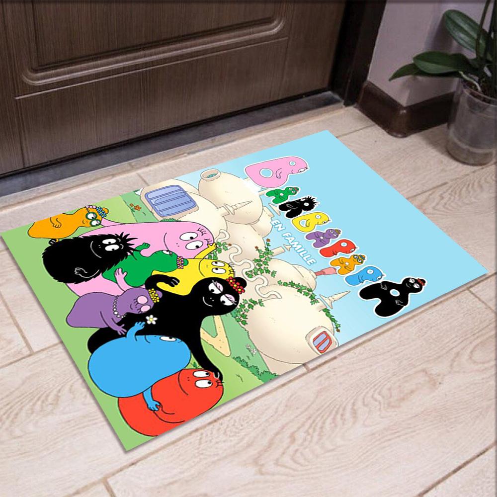 Barbapapa Printed Carpet,Rug,for Office Chair Living Room Bedroom Kitchen Room Decor Gifts.