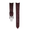 Изогнутый кожаный ремешок для часов SEIKO Premier серии SNP093 096 114 126 127 изогнутый кожаный ремешок для часов 21 мм браслет