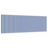 Retractable Awning Blue and White 350 x 200 cm
