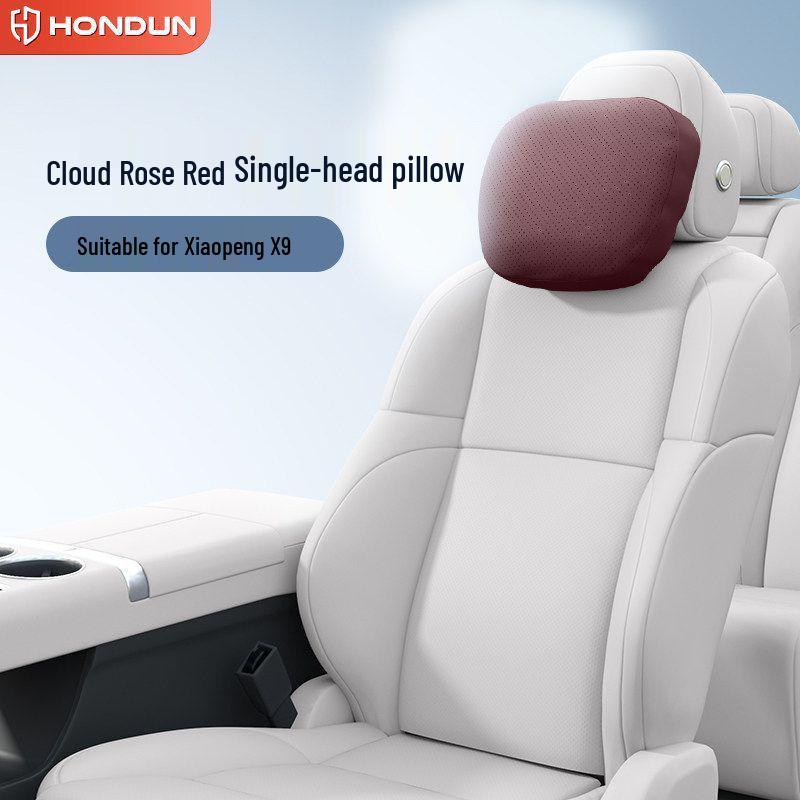 Xiaopeng X9 Headrest Lumbar & Neck Support Pillow - Car Interior Essential Accessory