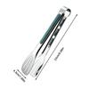 Tongs For Serving Food Small Serving Tongs Food Safe Stainless Steel Anti-scalding Dishwasher Safe Serving Tongs For Buffet