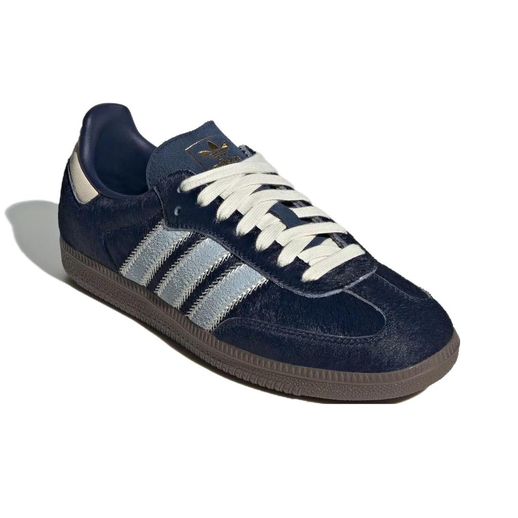 Adidas Samba OG Pony Hair Pack - Night Indigo Clear Sky Women Sneakers Blue Tactile-Blue JS3934