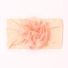 New cute and comfortable flower children's jewelry, soft solid color baby fontanelle headband, baby headband