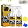 Car Interior Foam Cleaner Water-free Decontamination Seat Ceiling Instrument Panel Foam Cleaner 60ml