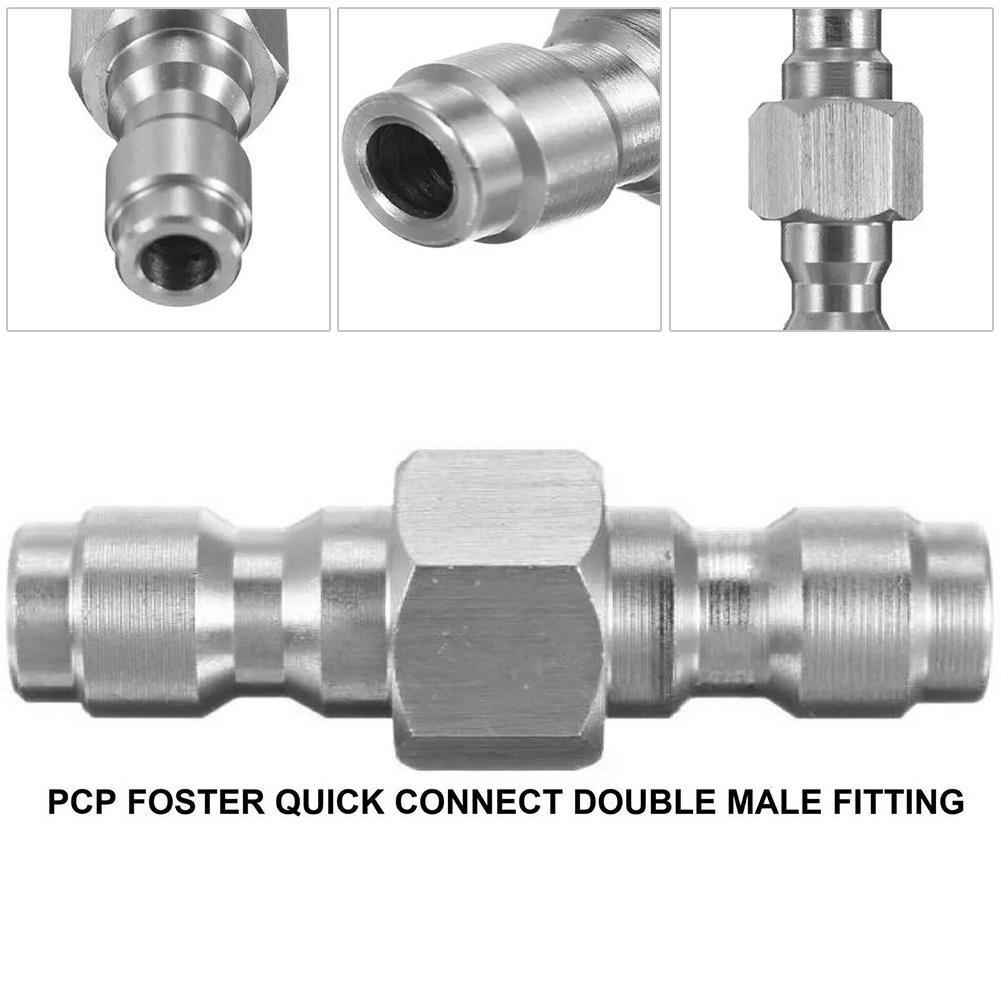 8 мм двойной штекер быстроразъемный PCP адаптер Foster Fitting