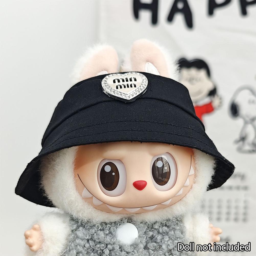 For 17cm Labubu Doll Clothes Fashion Clothes Hoodies Doll Clothes Color Match Hoodies Dolls Accessories Cute Decoration Little Cloths