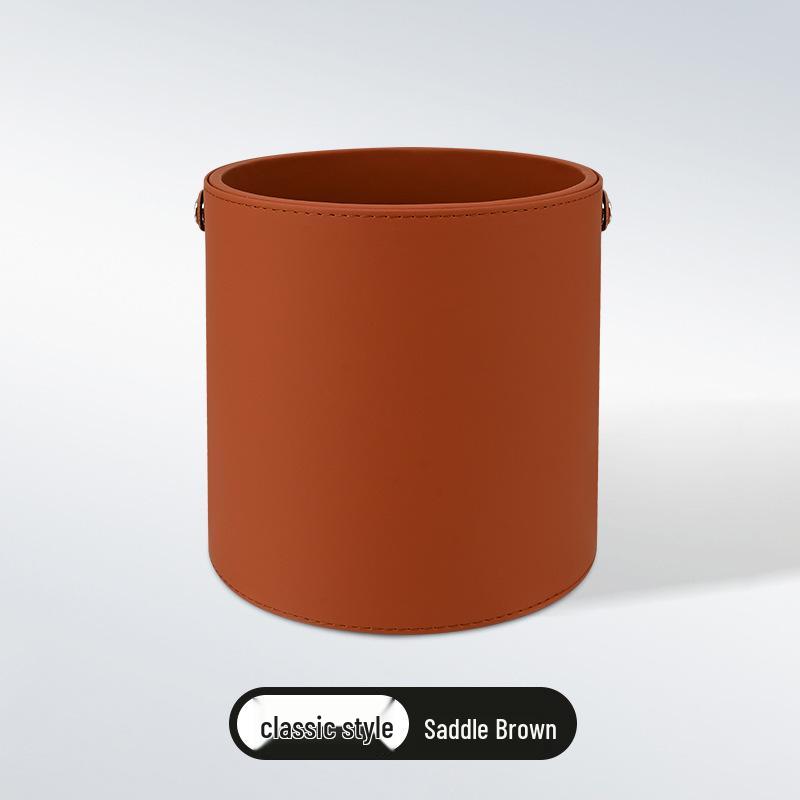 Кожаное многофункциональное автомобильное мусорное ведро и ведро для хранения