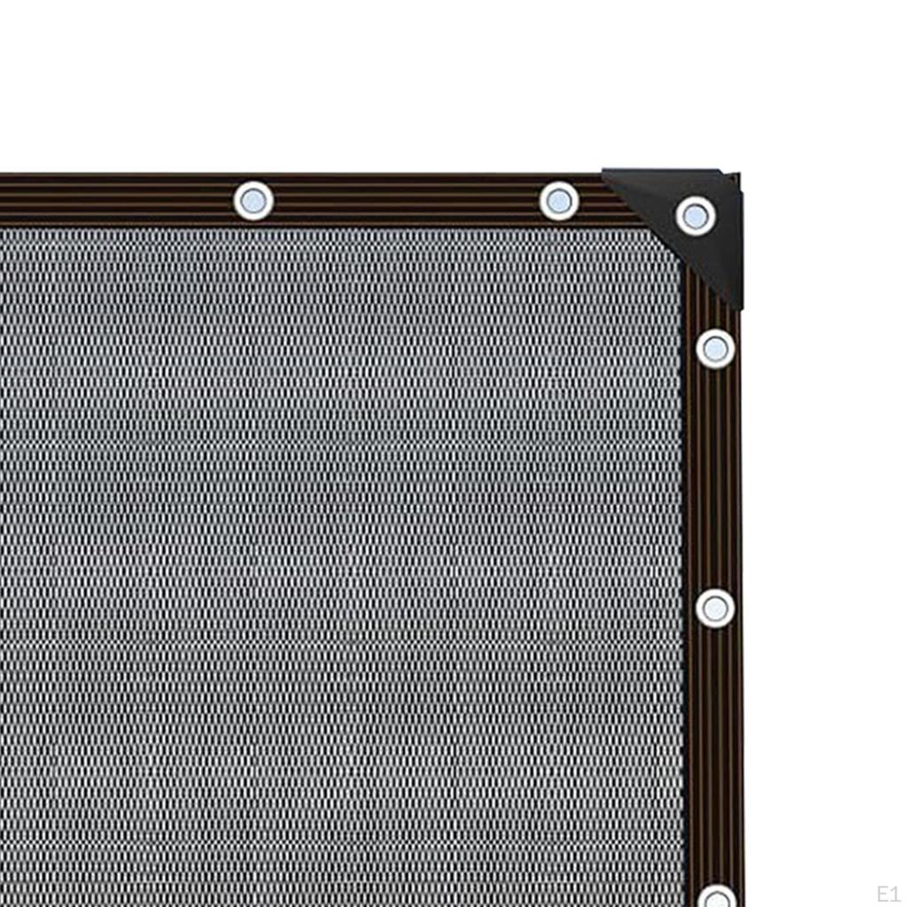 Черный тент из парусины, сетка, брезент 1x2 м, складной защитный материал, устойчивый к разрывам, садовая солнцезащитная сетка для улицы