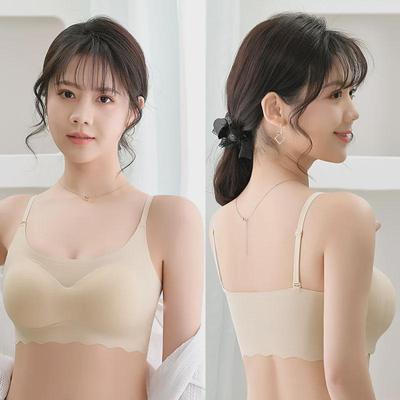 Бесшовный женский спортивный бюстгальтер для йоги Ice Silk с красивым дизайном спины
