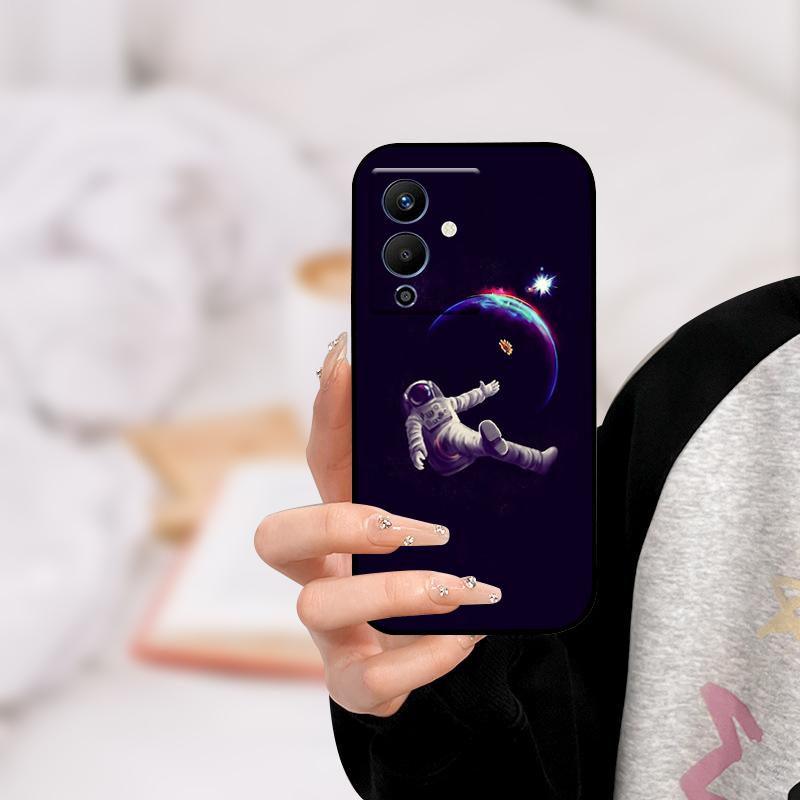 For infinix NOTE 12 PRO 5G Case X671B TPU Wolf Cat Silicone Bumper Cover for Infinix Note 12 Pro 5G Phone Case Note12 Pro 5G