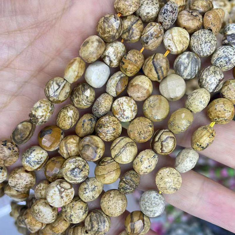 8mm Natural Stone Double Turtle Face Beads for DIY Jewelry: Bracelet, Necklace, Accessories